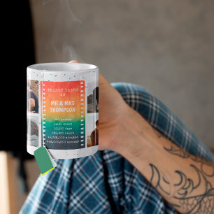 Mug Retro Sunset Photo Mr et Mme 30th Anniversary