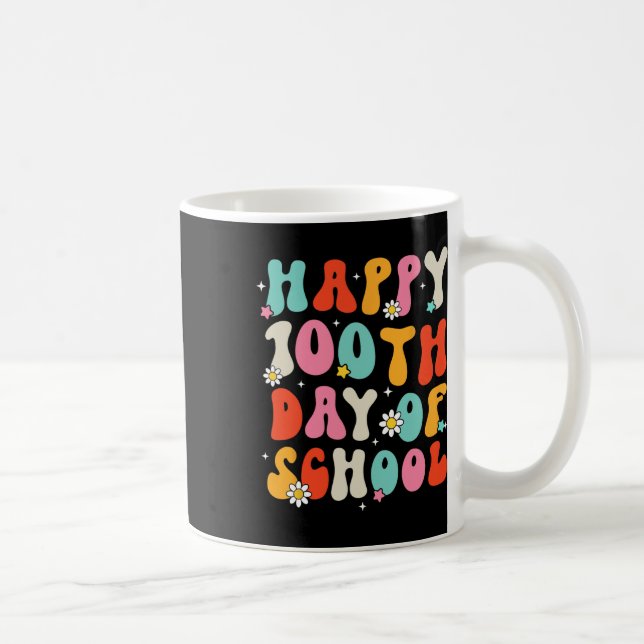 Mug Rétro Super 100 Jours Joyeux 100E Jour De L'École  (Droite)