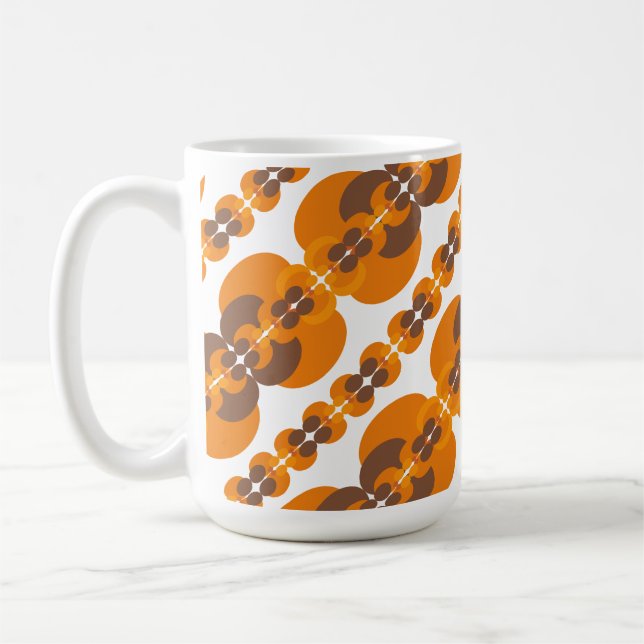 Mug Rétro Super 60's 70's Motif Bubbles (Gauche)