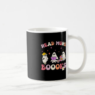 Mug retro Super Lire plus Livres Ghost Boo ghoul Fun H