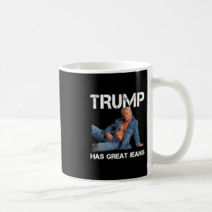 Mug Retro Trump a de super jeans Meme Vintage
