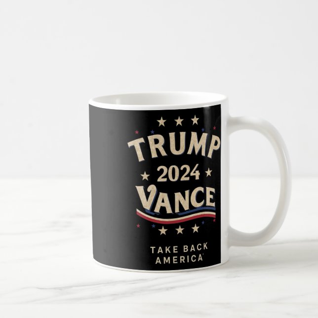 Mug Retro Trump Vance Red (Droite)