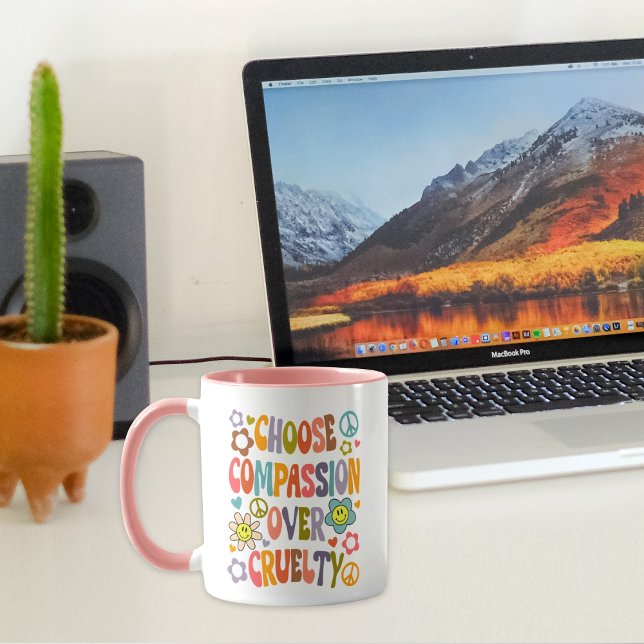 Mug Retro Vegan (Créateur téléchargé)