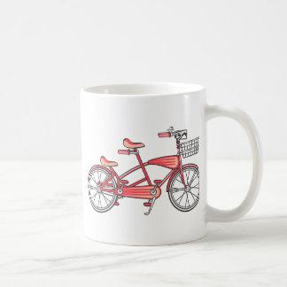 Mug Rétro vélo pour deux