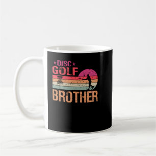 Mug Retro Vintage Brother Disk Golf Frisbee Frolf Brot
