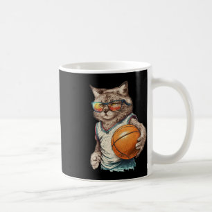 Mug Retro vintage Cat Lecture de l'esquisse