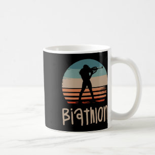 Mug Retro Vintage Clic Biathlon Biathlete