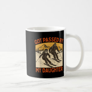 Mug Rétro Vintage Fait Pédalé Par Ma Fille Drôle De Sk
