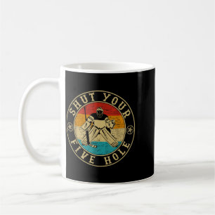 Mug Rétro Vintage Fermez Votre Cinq Trou