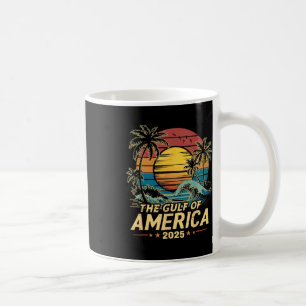Mug Retro Vintage Gulf Of Us America 2025 American Fla