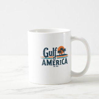 Mug Retro Vintage Gulf Of Us America 2025 American Fla