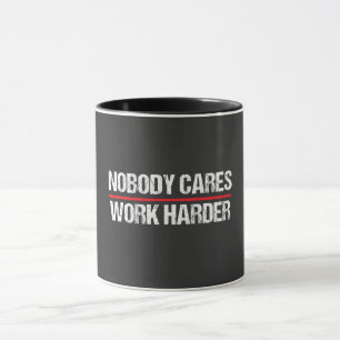 Mug Retro Vintage Personne Ne S'Occupe De Travailler P