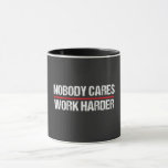 Mug Rétro Vintage Personne S'en fiche Travaille plus d<br><div class="desc">Rétro Vintage Personne S'en fiche Travaille plus dur</div>