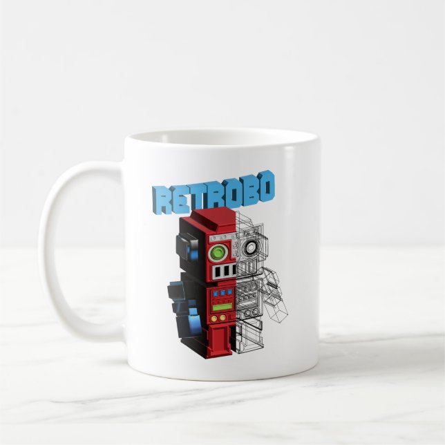Mug Retrobot (Gauche)