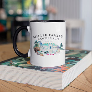 Mug Réunion de famille Camping Road Trip Personnalisé