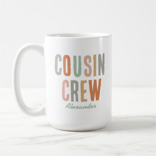 Mug Réunion de la famille Boho de l'équipage du cousin