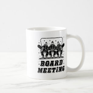 Mug Réunion de planche de snowboard Remontée mécanique