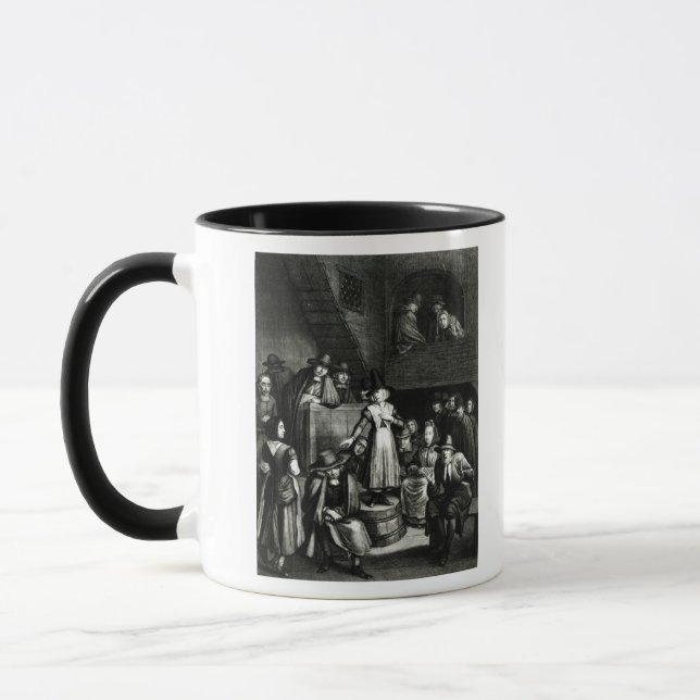 Mug Réunion de quaker, 1699 (Gauche)