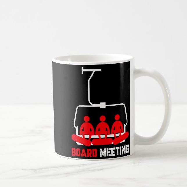 Mug Réunion du conseil d'administration vacances de sn (Droite)