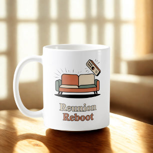 Mug Réunion Redémarrée Humour de Chaos de Fêtes