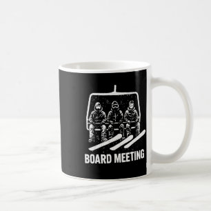 Mug Réunions du conseil amateur de sports d'hiver plan