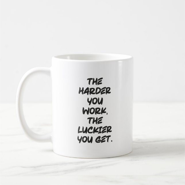 Mug Réussite, Hustle, Grind et Gym Motivationnel (Gauche)