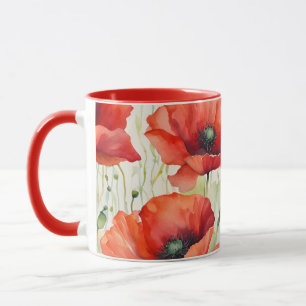 Mug Rêve de fleurs - Motif de pavot