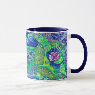Mug Rêve de l'imaginaire de sirène d'art surréaliste d