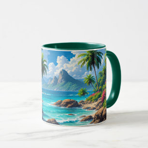 Mug Rêve, Paradis Tropical,