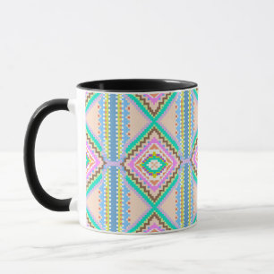Mug Rêve pastel électrique kaléidoscope