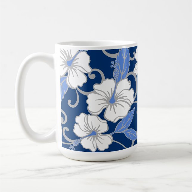 MUG RÊVE POLYNÉSIENNE (BLEU) (Gauche)