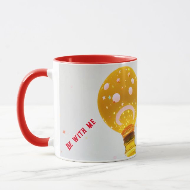 Mug "Rêve psychédélique : teintes vibrantes sur votre  (Gauche)
