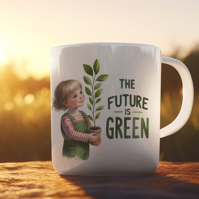 Mug Rêve vert (The Future is GREEN)