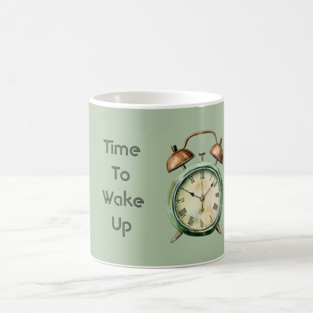 Mug Réveil écologique pour se réveiller (Centre)