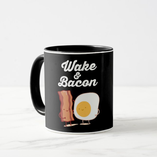 MUG RÉVEIL ET BACON (Devant gauche)