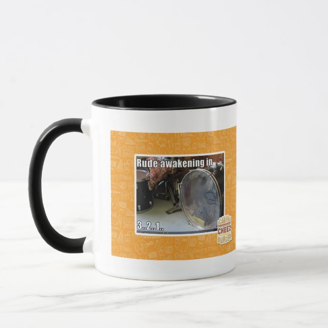 Mug Réveil grossier dedans (Gauche)
