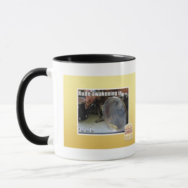 Mug Réveil grossier dedans (Gauche)