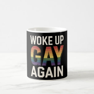 Mug Réveillé Gay Encore Drôle LGBTQ Fierté Allié Arc-e