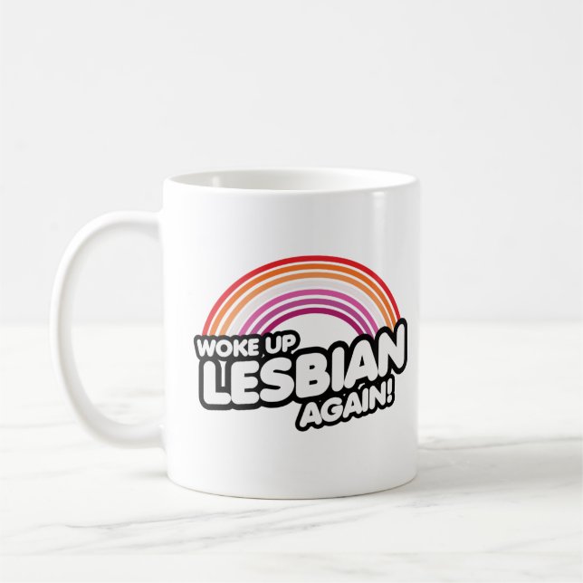 Mug Réveillée lesbienne encore une fois (Gauche)
