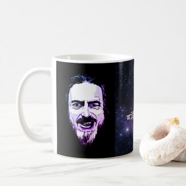 Mug Réveillez Alan Watts (Avec donut)