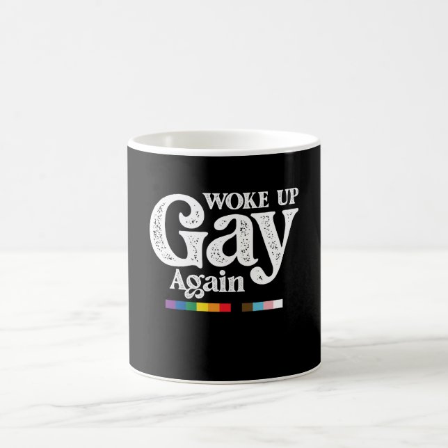 Mug Réveillez Gay Soutenez à nouveau LGBT Pride (Centre)