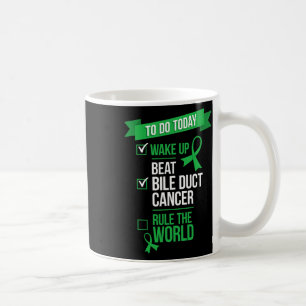 Mug Réveillez-Vous Battez Le Cancer Des Voies Biliaire