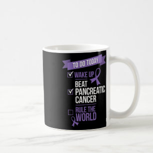 Mug Réveillez-Vous Battez le Cancer du Pancréas et Rég