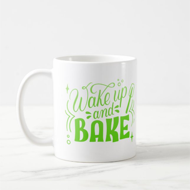 MUG RÉVEILLEZ-VOUS ET CUISINEZ (Gauche)