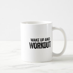 Mug Réveillez-Vous Et Entraînement - Motivationnel Fit