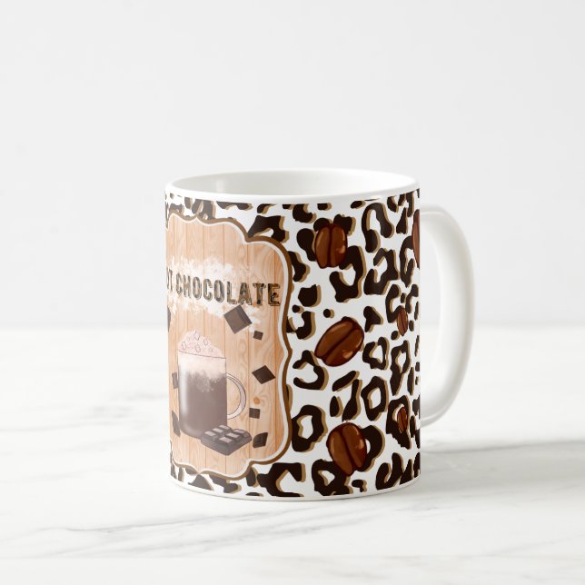 Mug Réveillez-vous et sentez le café (Devant droit)