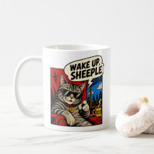 Réveillez-vous Sheeple - Chat de la Conspiration