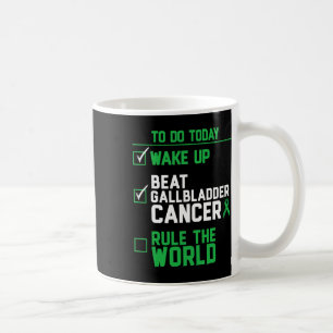 Mug Réveillez-vous vaincre la vésicule biliaire Le can
