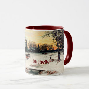 Mug Réveillon de Noël, Modèle,