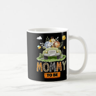 Mug Révélation du sexe de Maman Safari Animaux de la J